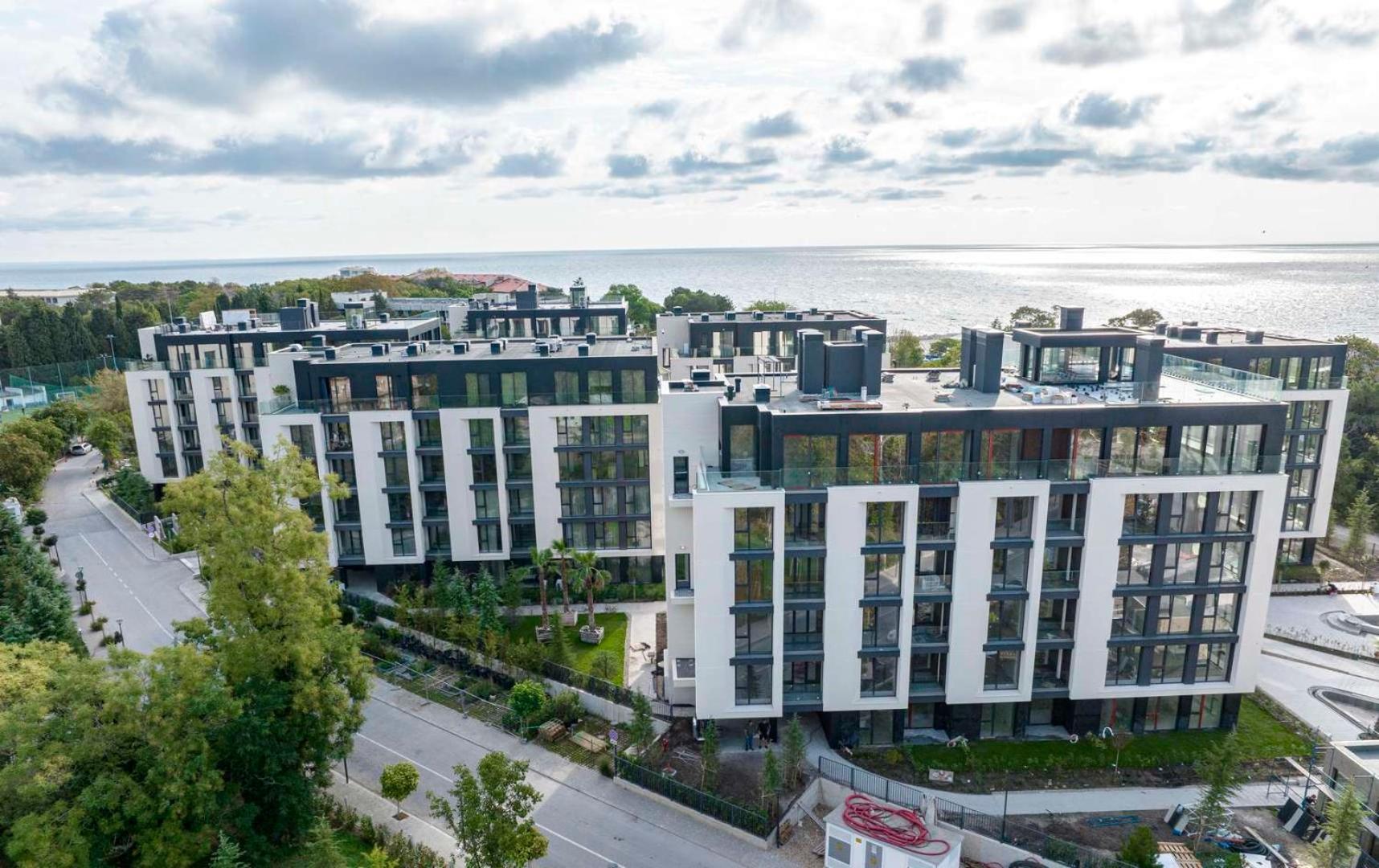 Sea Flats With Parking And Pool In Azur Residence Saints Constantine and Helena ภายนอก รูปภาพ